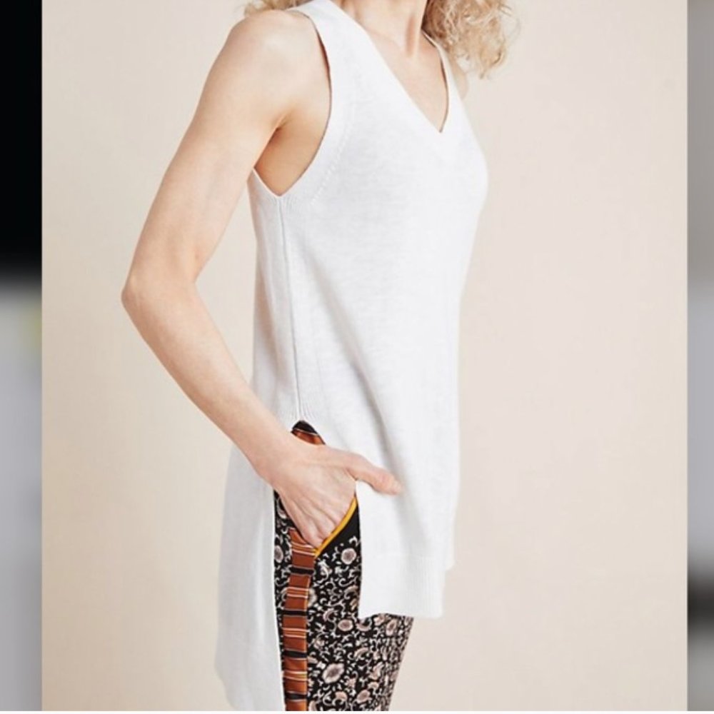 Anthropologie Desmond Sleeveless Tunic Top Size M